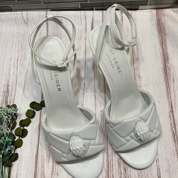Kurt Geiger London Kensington Quilted Dress Sandals - Picture 5 of 14